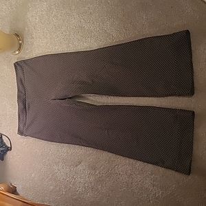 Women's 14 brown patterned pants